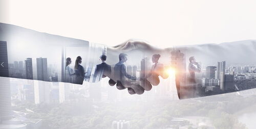 Handschlag Partnerschaft