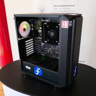 Hardware von ETES an Remi gesponsert