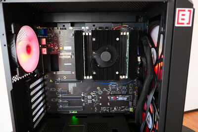 Hardware innen von ETES an Remi gesponsert