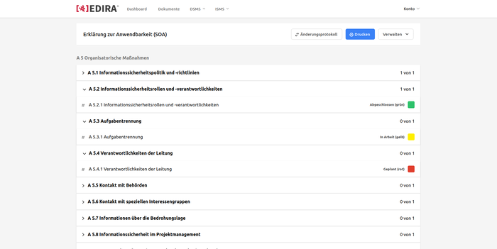 ISO 27001 Umsetzung mit EDIRA – zertifizierte Informationssicherheit