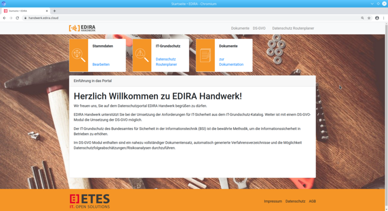 startbildschirm-edira-dsgvo-software