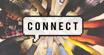 Menschen vernetzen sich