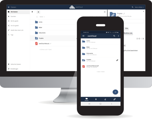 ownCloud-Geraete