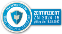 FOX ISO 27001 Zertifizierung