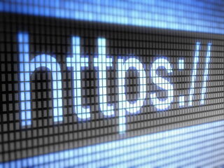 https:// im Browser