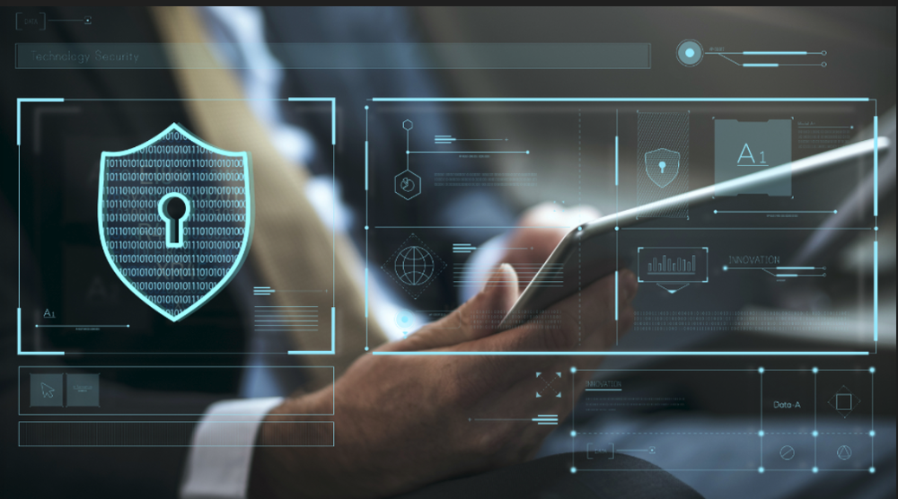 Symbole für Datensicherheit