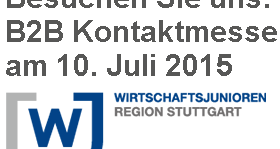 ETES ist als Aussteller bei der B2B Kontaktmesse der Wirtschaftsjunioren Region Stuttgart