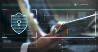 Symbole für Datensicherheit