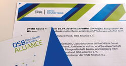 OPEN! Round Table eine Veranstaltung zu Open Source Software in Unternehmen