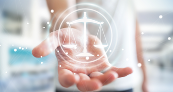 Waage der Gerechtigkeit