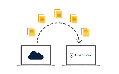 Migration von ownCloud zu OpenCloud mit ETES