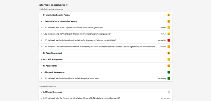 TISAX® Anforderungen dokumentieren mit EDIRA